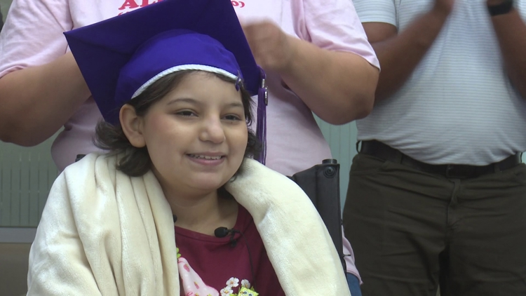 TCU gives 14-year-old girl with Stage IV cancer her dream day on campus