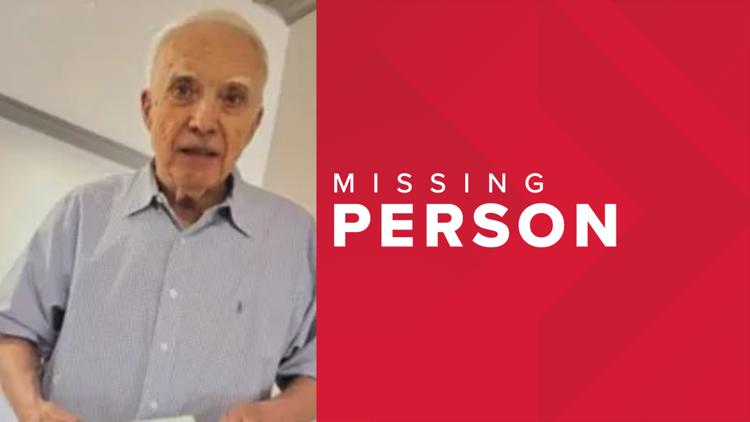 Dallas Police search for missing 83-year-old man