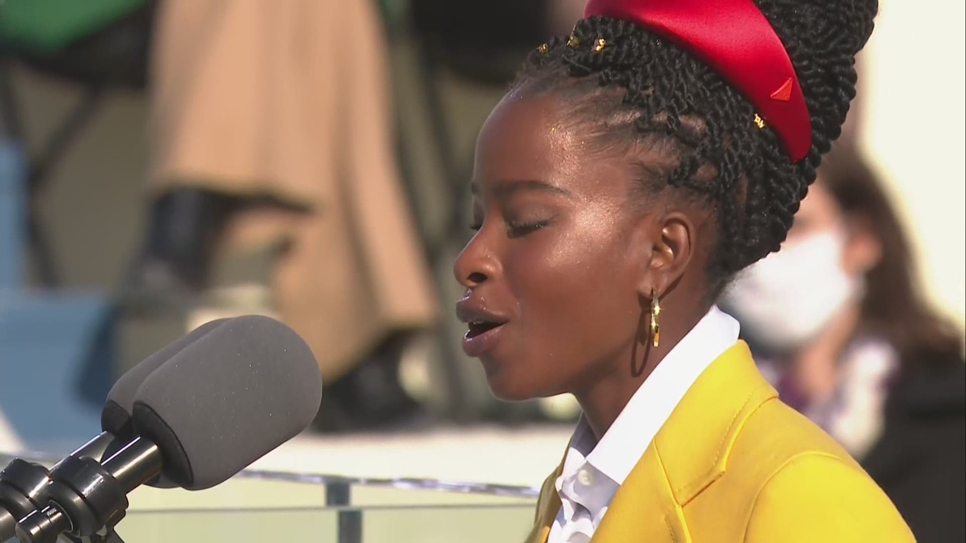 U S Poet Laureate Speaks At Inauguration 10tv