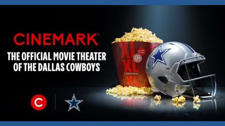 DFW 기반 영화관 체인 Cinemark, Dallas Cowboys와의 파트너십 발표