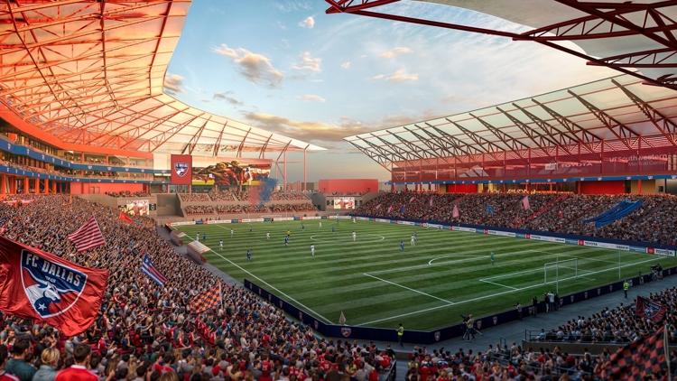 FC Dallas' Toyota Stadium $182 million renovation approved by Frisco City Council