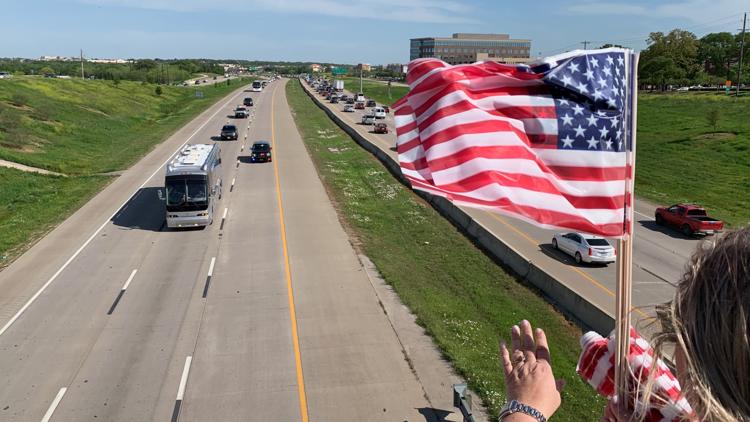 Happening today: A massive motorcade will celebrate Medal of Honor recipients, traveling from DFW Airport to Gainesville