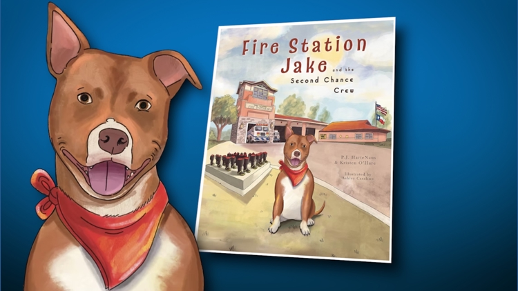 Fort Worth veteran's dog becomes children's book star, inspiring hope and second chances