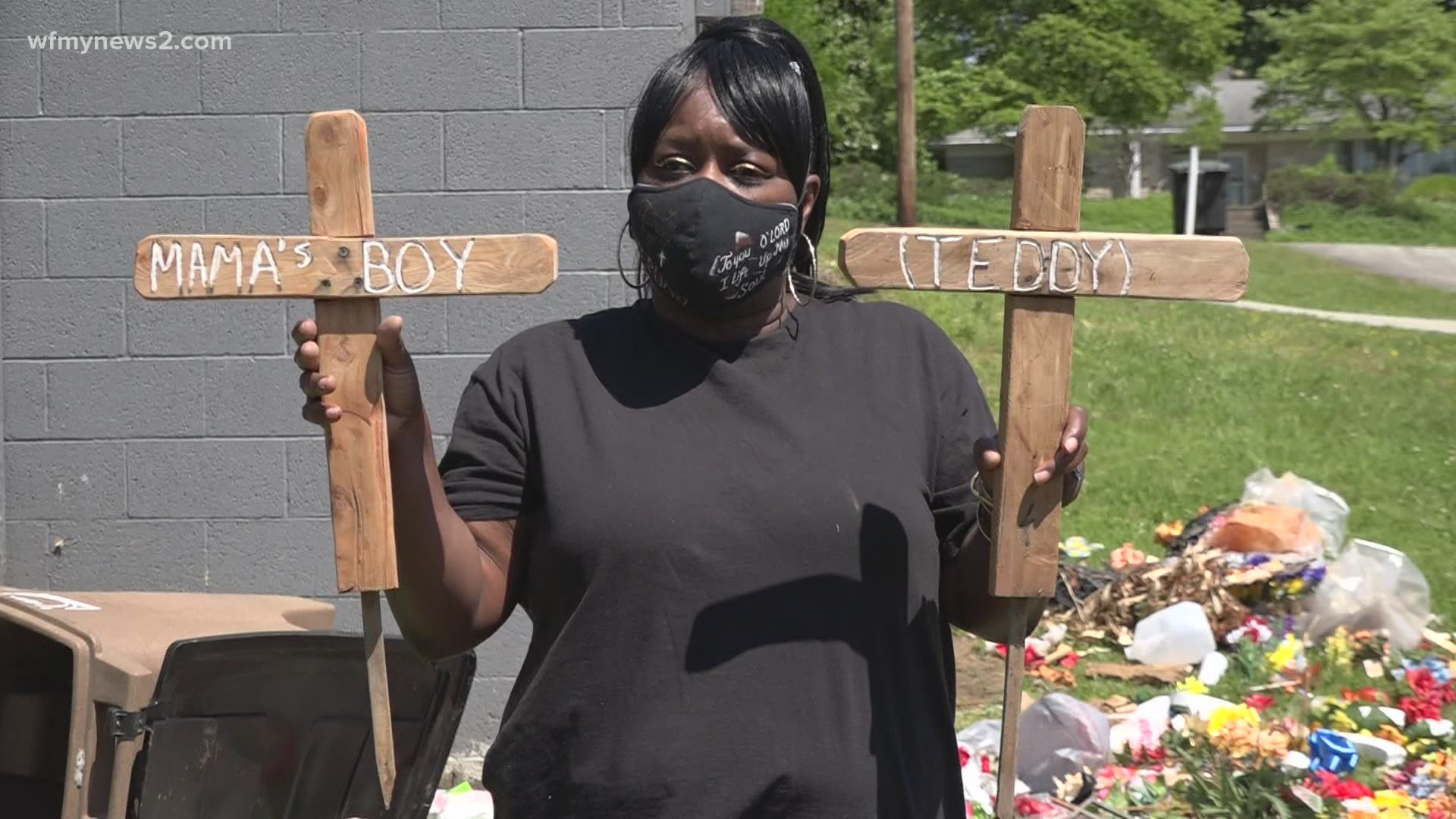 It's the first Mother's Day Liz Collins is spending without her son. She says the decorations she left at her sons grave were all thrown in the trash without warning