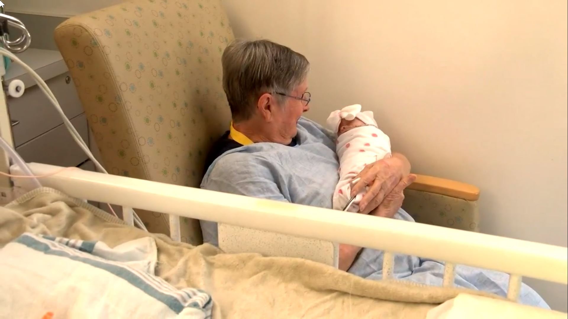 Not every newborn gets to go home from the hospital right away. Those needing extra care at Valley Children’s Hospital also get extra love from cuddlers through a volunteer program. Their job is to hold and cuddle with newborns in the neonatal intensive care unit when their parents can’t be there.
