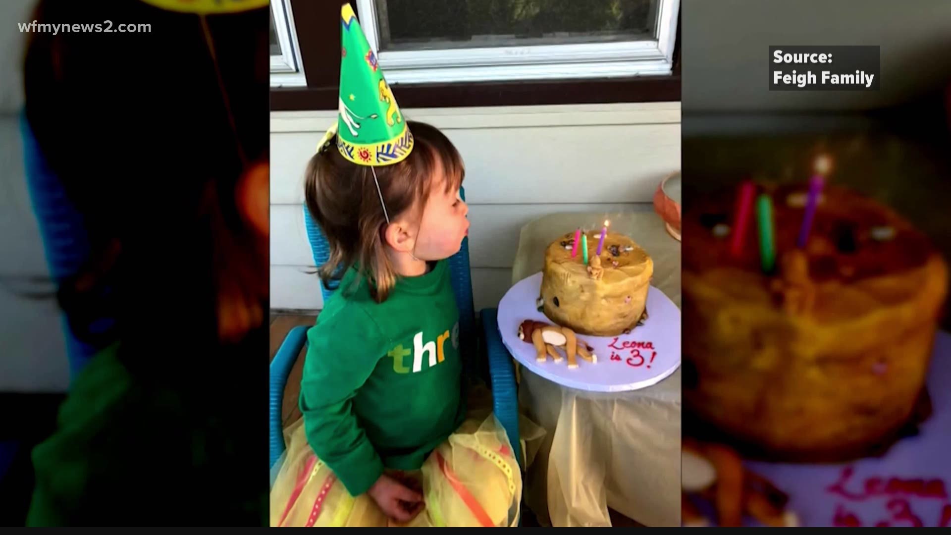 A birthday girl asks for a special cake for a very specific reason… so she can have it all to herself.