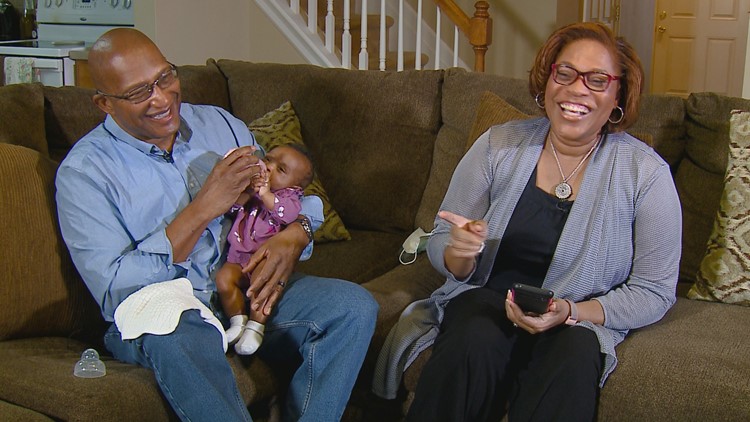 She's 50. He's 62. Their baby dreams finally came true with the birth of their daughter
