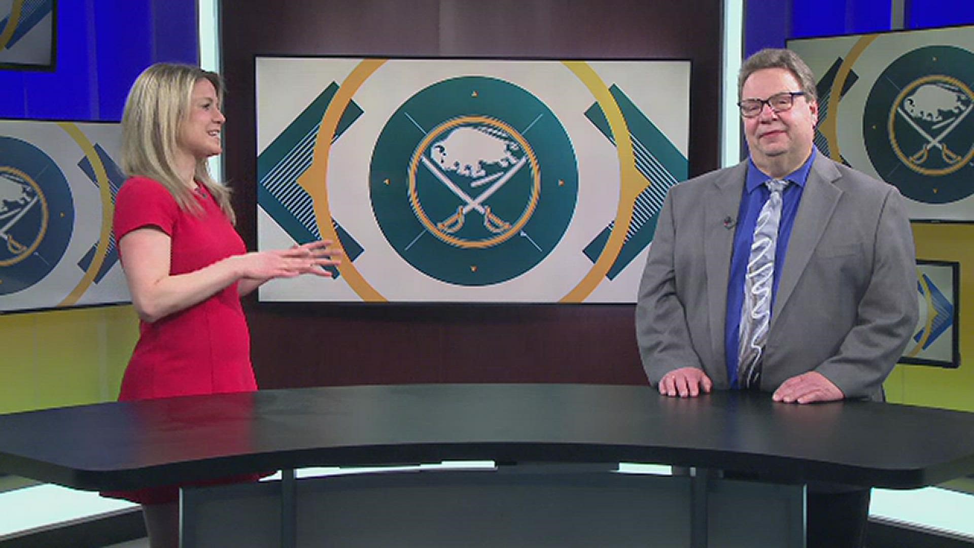 Julianne Pelusi and WGRZ/WGR550 Sabres-NHL Insider Paul Hamilton discuss their top 3 stars for Sabres' season.