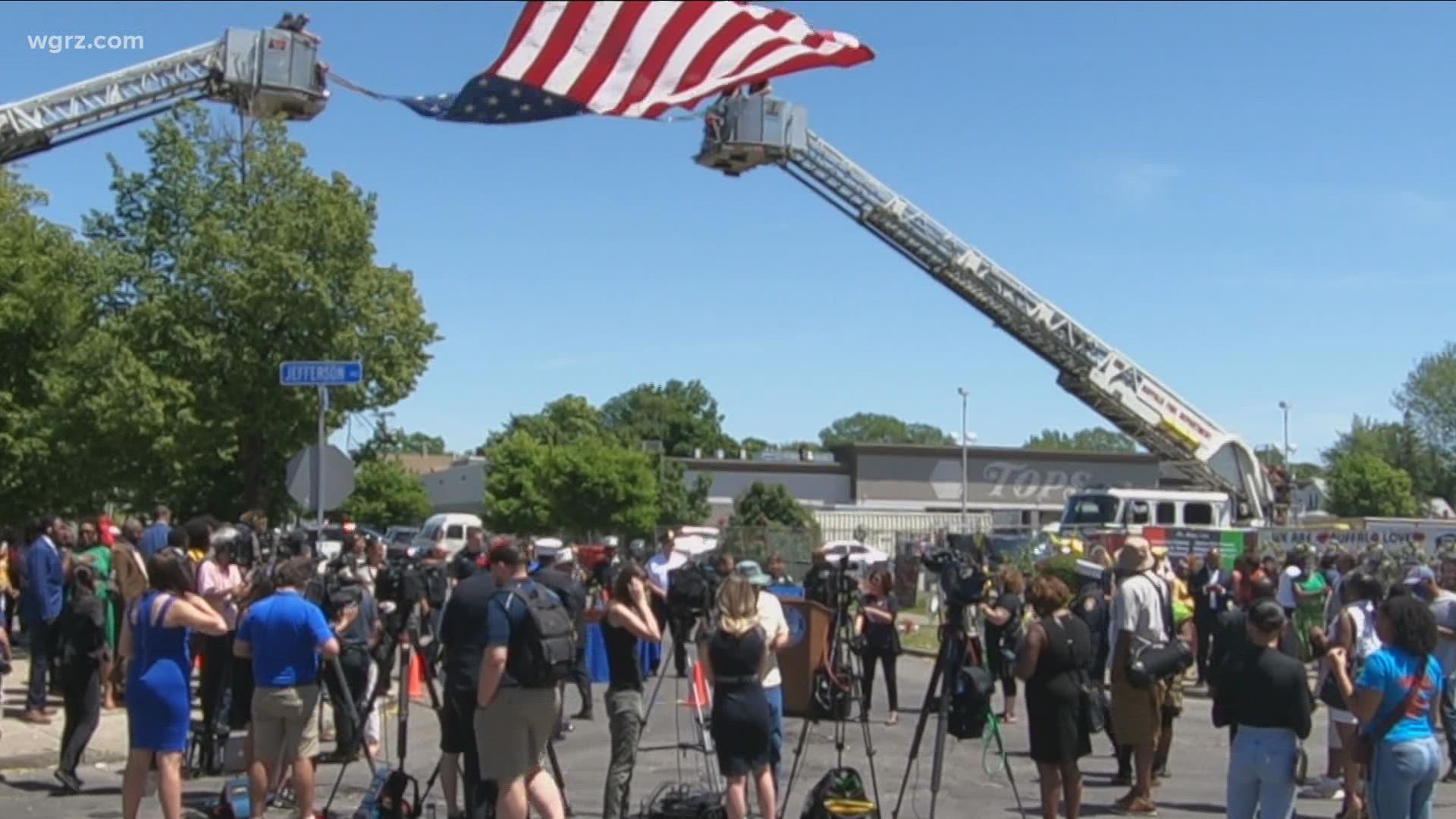 FAMILIES OF VICTIMS, LAWMAKERS AND THE COMMUNITY CAME OUT TODAY.
THIS IS A SOMBER DAY....BUT IT'S A DAY TO REMEMBER