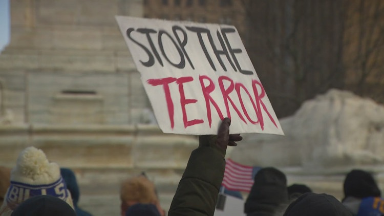 Activists in Buffalo call for end to government‐sponsored violence