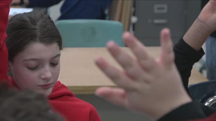 An Amherst Elementary School getting positive recognition