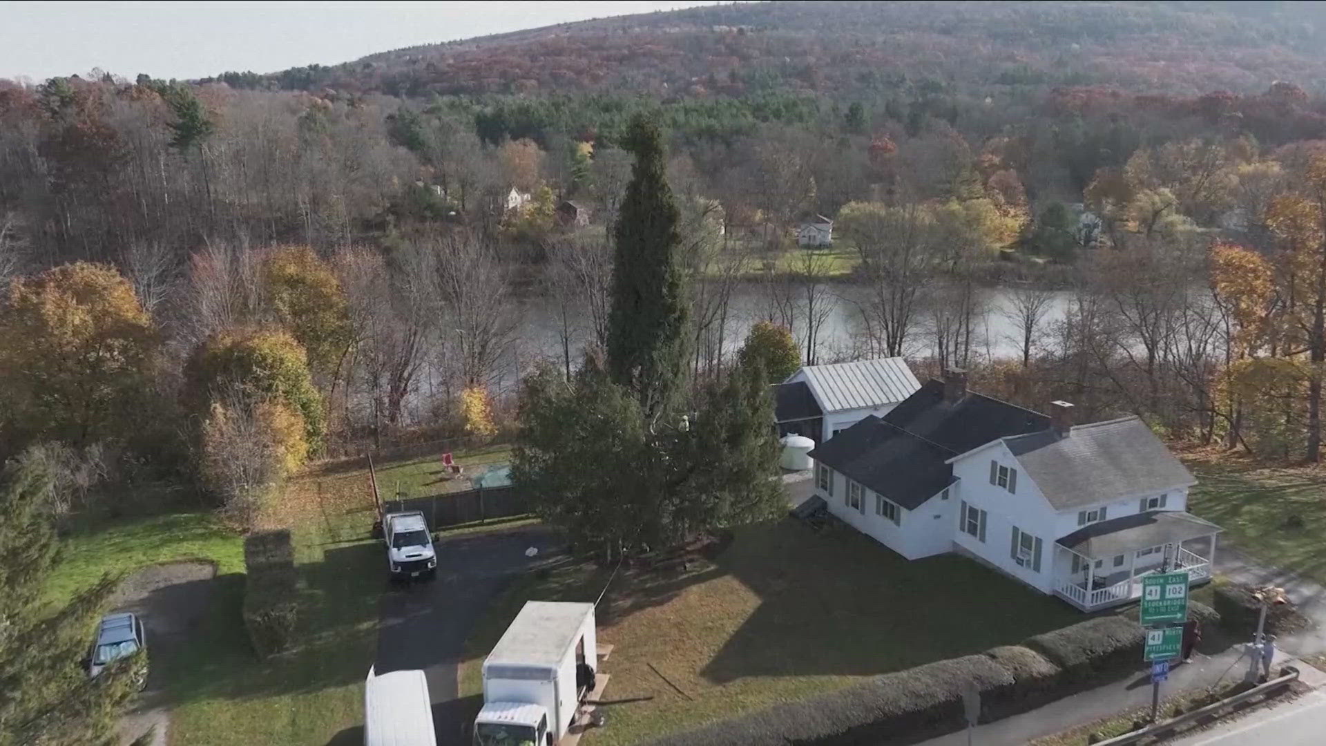 The 11-ton Norway spruce will make its way from Massachusetts to the Big Apple on December 4th.