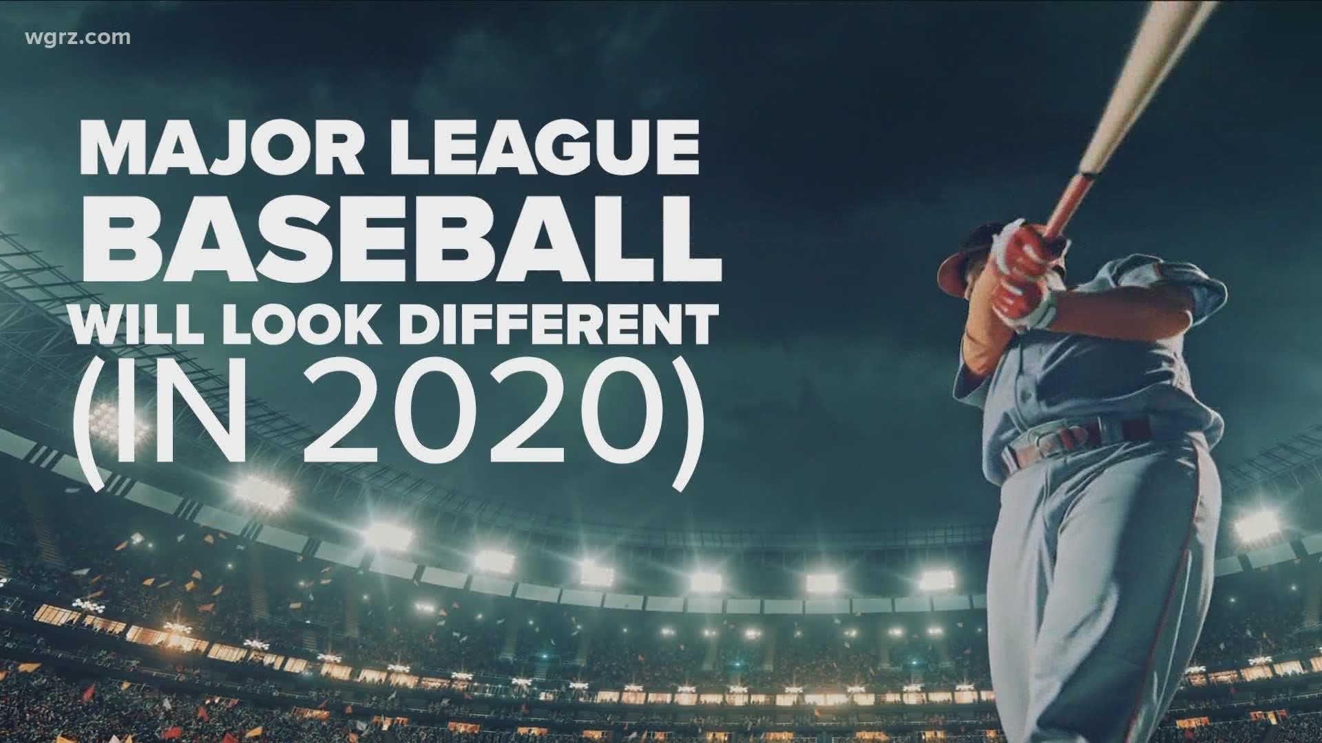 With MLB back in Buffalo we take a look at what is different  with baseball in 2020