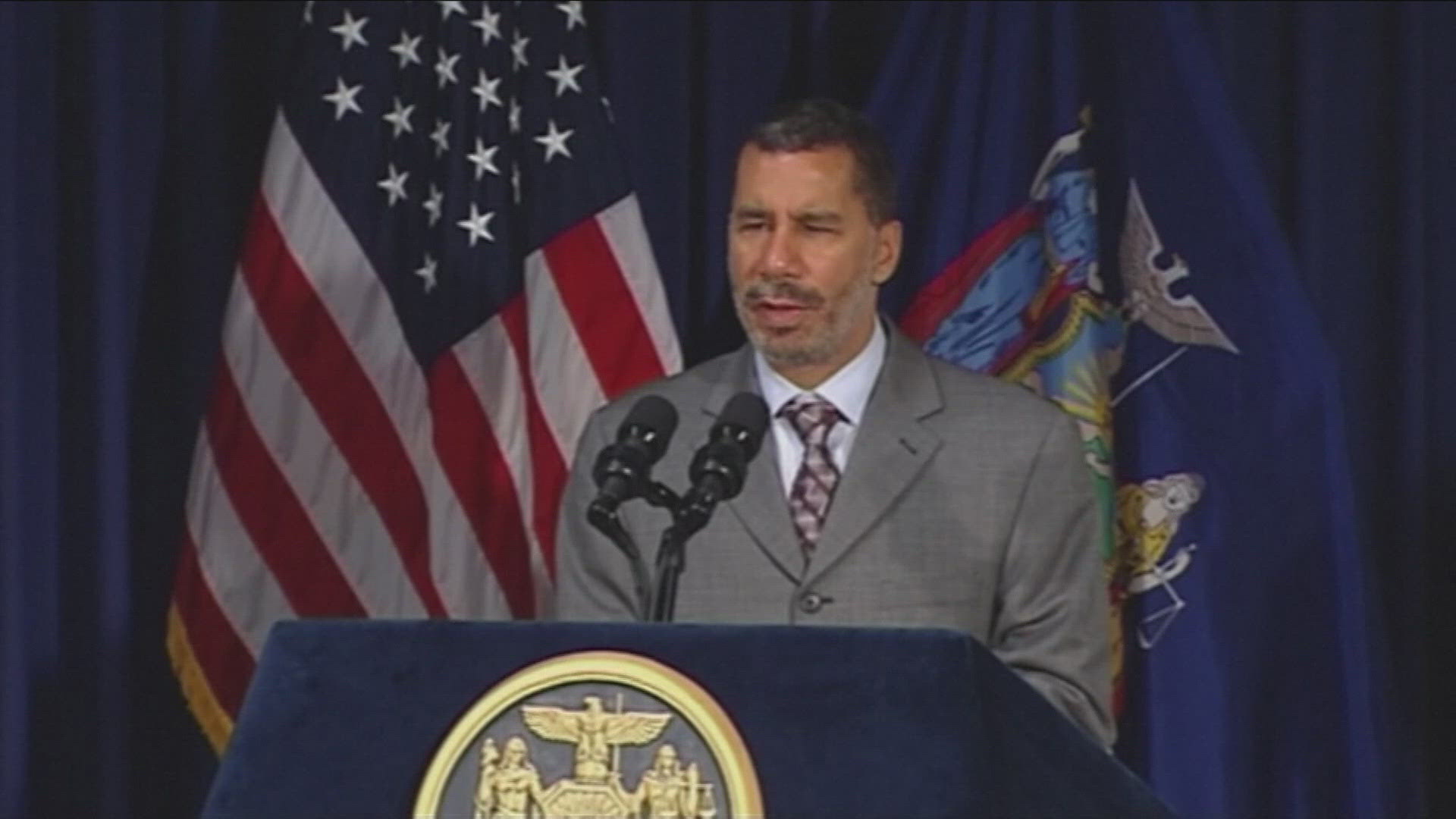 Police say Former Governor David Paterson and his stepson were assaulted by a group of teenagers while they were walking near their home.