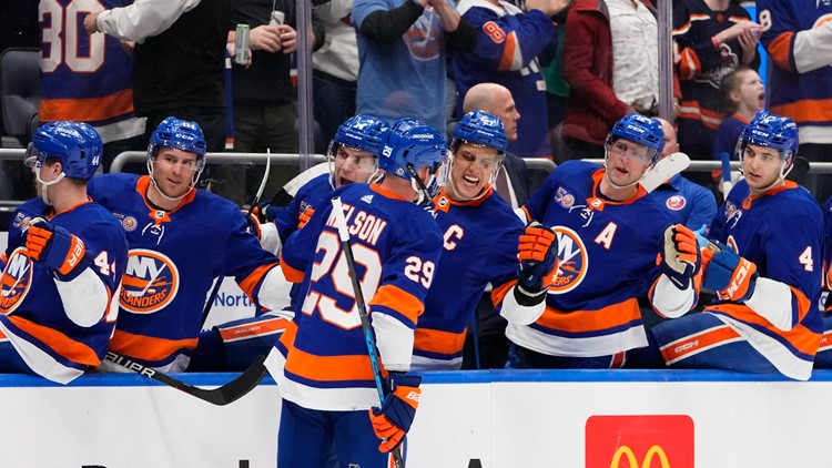 Rangers X Islanders Ice Hockey Game Editorial Photography - Image