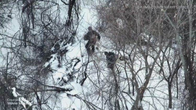 Drone helps officers arrest 2 men with prior convictions in Orleans County