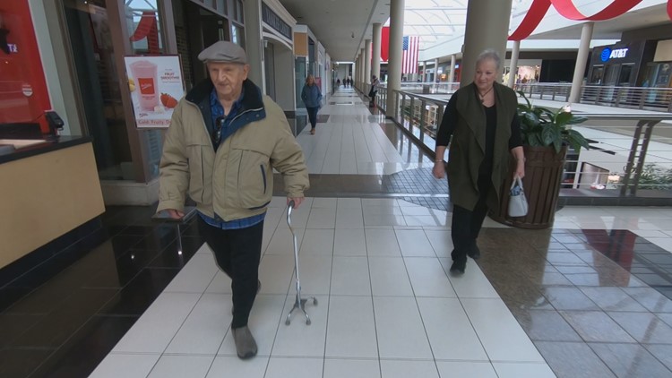 99-year-old Holocaust survivor walks mall for 34 years