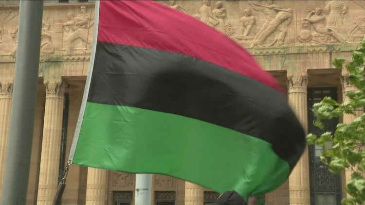 Buffalo raises Pan-African flag for emancipation commemoration