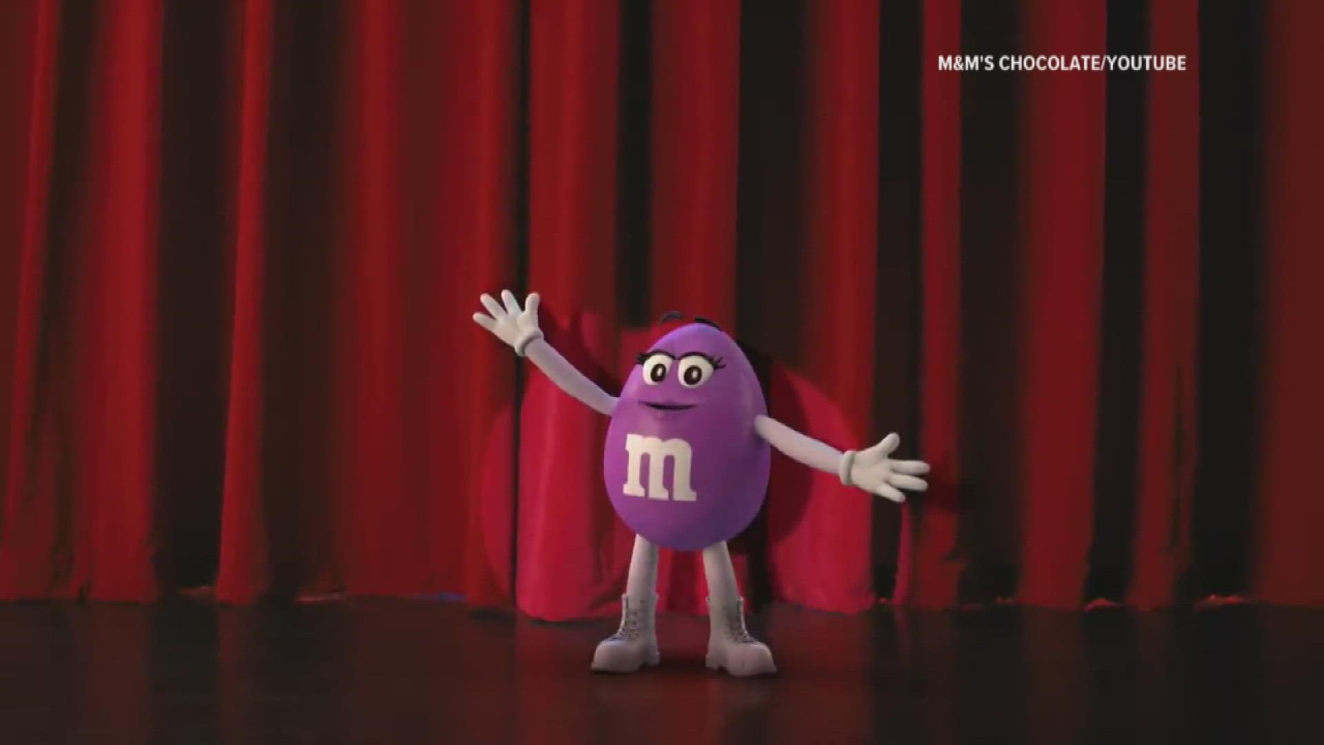 十年来，玛氏糖果公司首次在广告中添加了一种新的M&M's颜色。