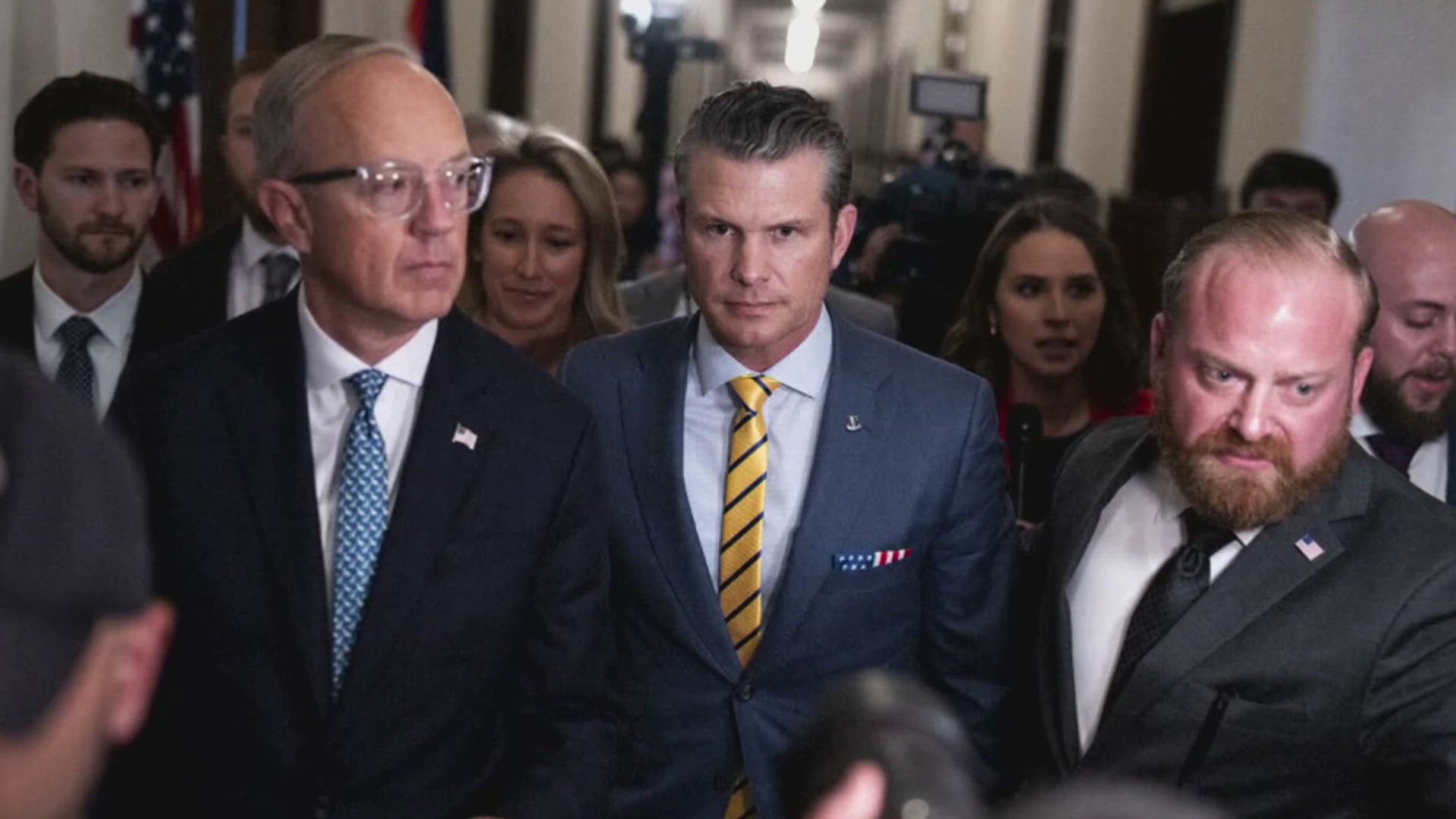 Defense secretary nominee Pete Hegseth seemed to walk back his comments after meeting with Sen. Joni Ernst, an Army veteran who will be key for his confirmation.