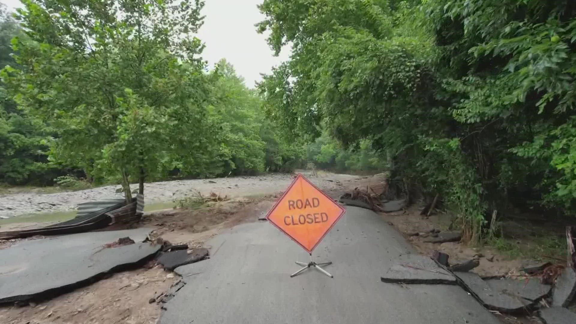 Ohio, Switzerland and Jefferson Counties in Indiana were affected by flooding which damaged roads and homes, leaving many to pick up the pieces.