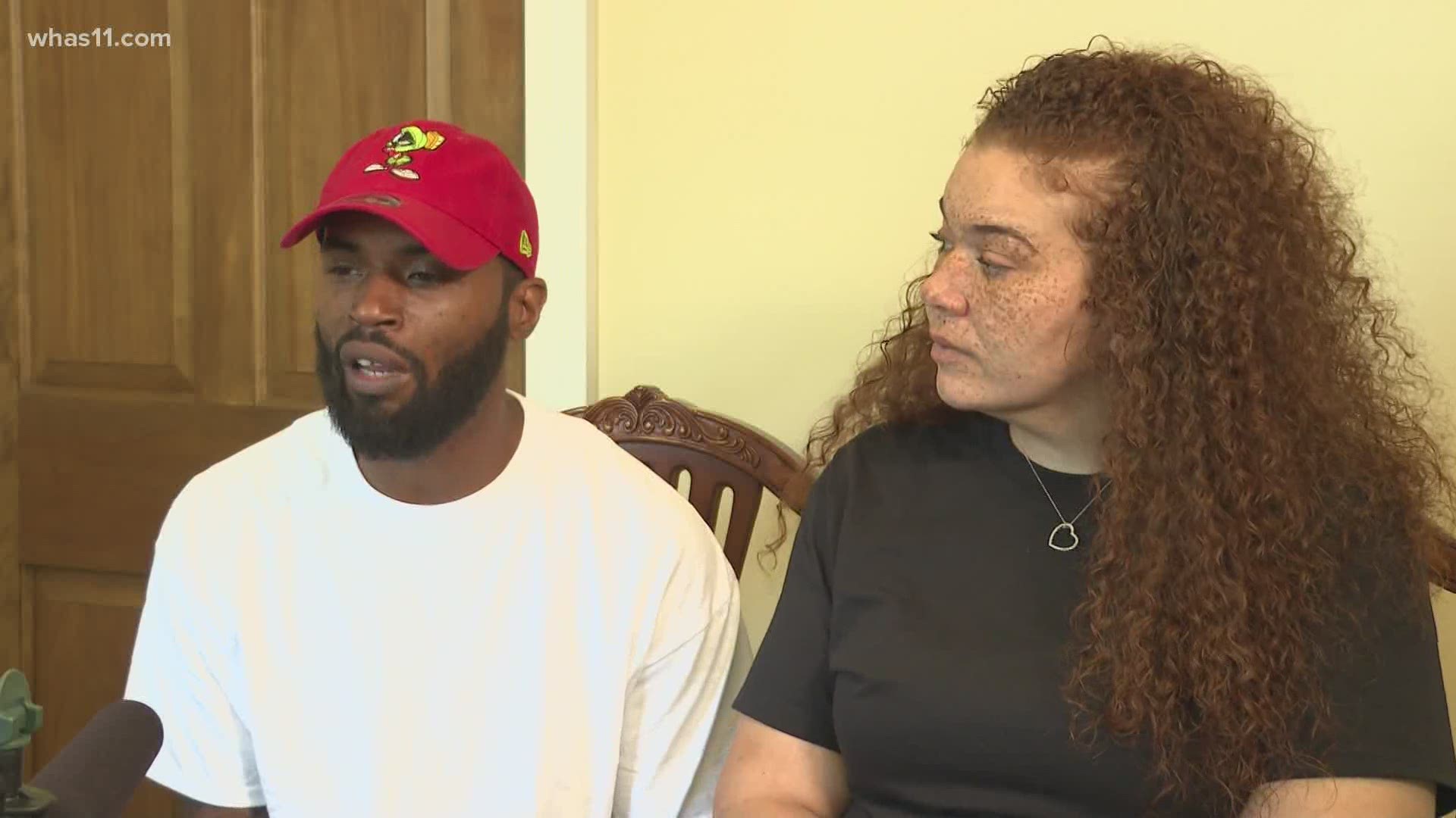 A Louisville family that fell victim to the controversial 'no knock' warrant is speaking out tonight after their close to death experience.