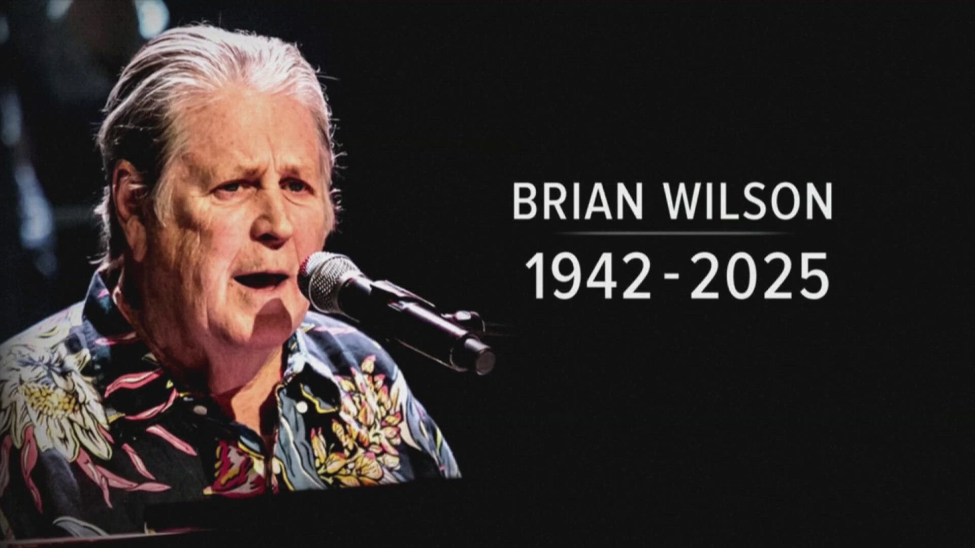 Beach Boys founder Brian Wilson has died