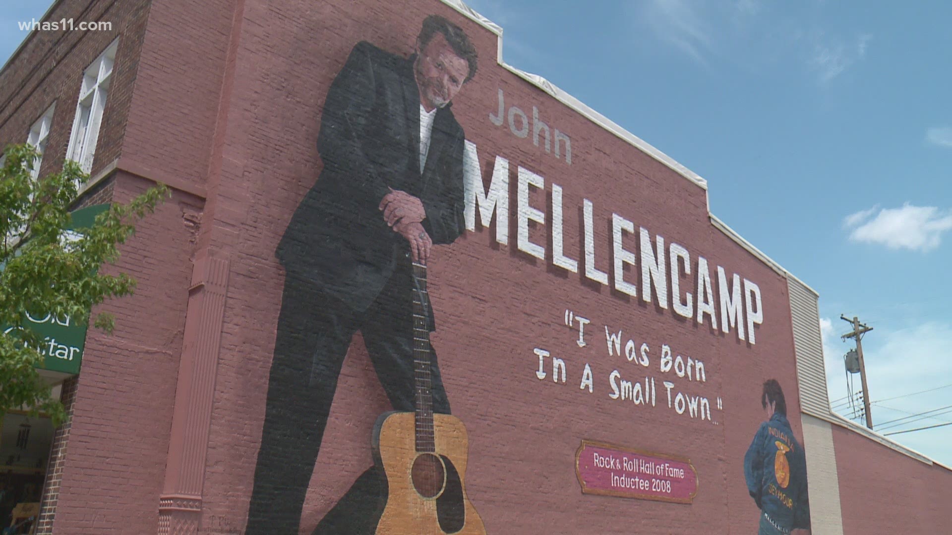 The project is the result of a $50,000 donation from the Mellencamp family and was a partnership between the city and Seymour Main Street.