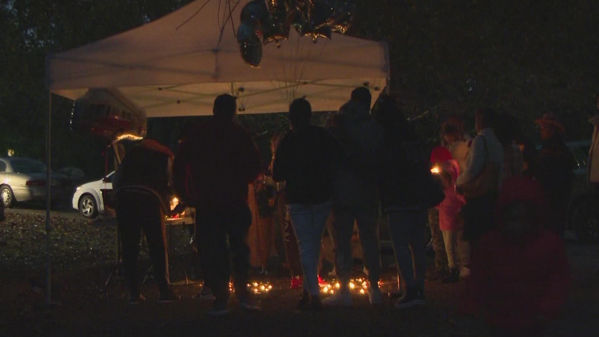 Days after he was positively identified, the family of Cairo Jordan were able to celebrate his life by holding a vigil in his memory.