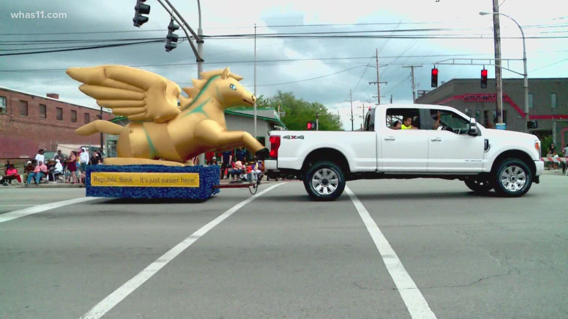 This parade will be unlike any other - traveling nearly 60 miles to bring joy through the Louisville community.