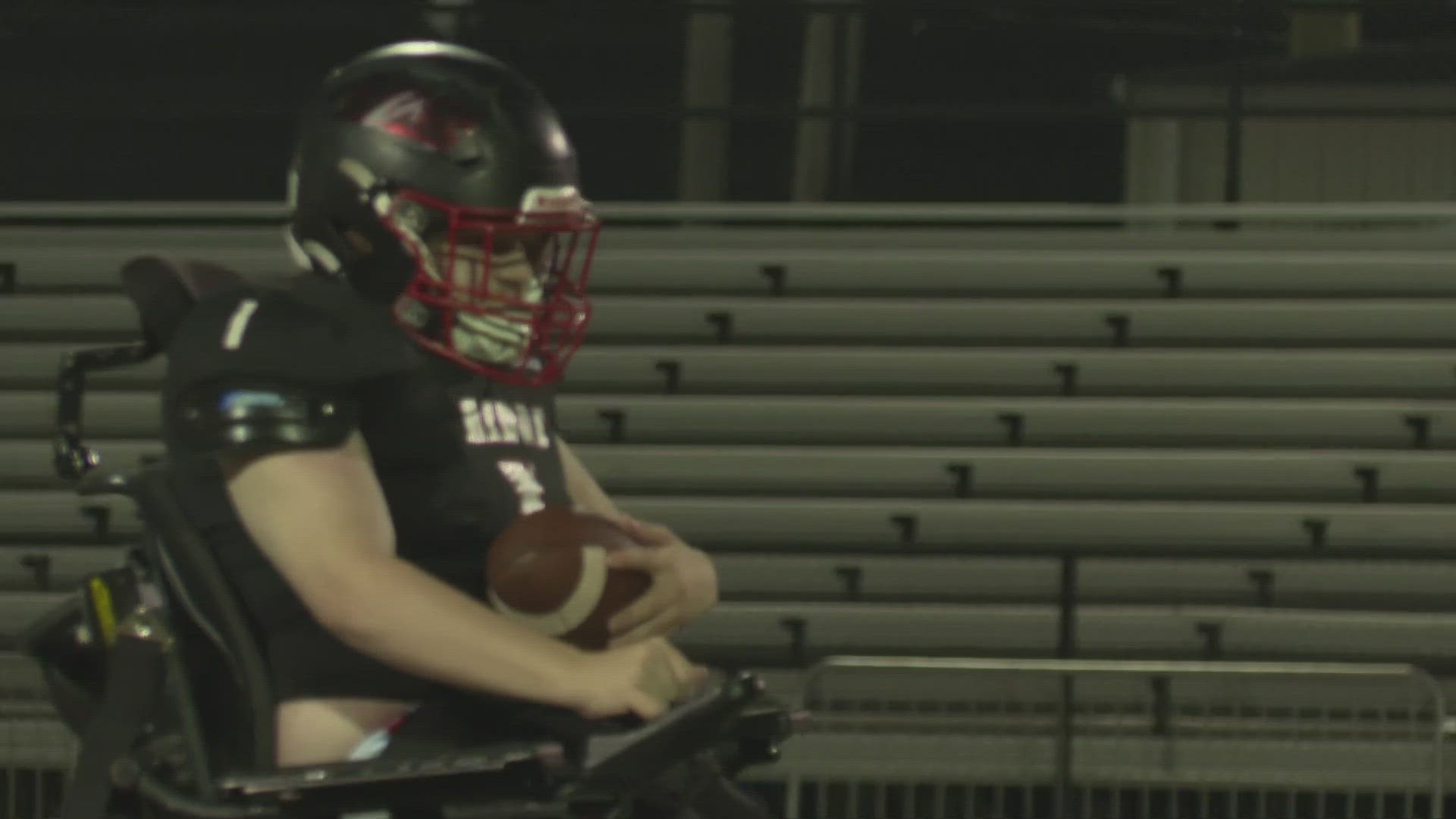 PRP senior Jesse Willen has cerebral palsy, but he has never let it hold him back.