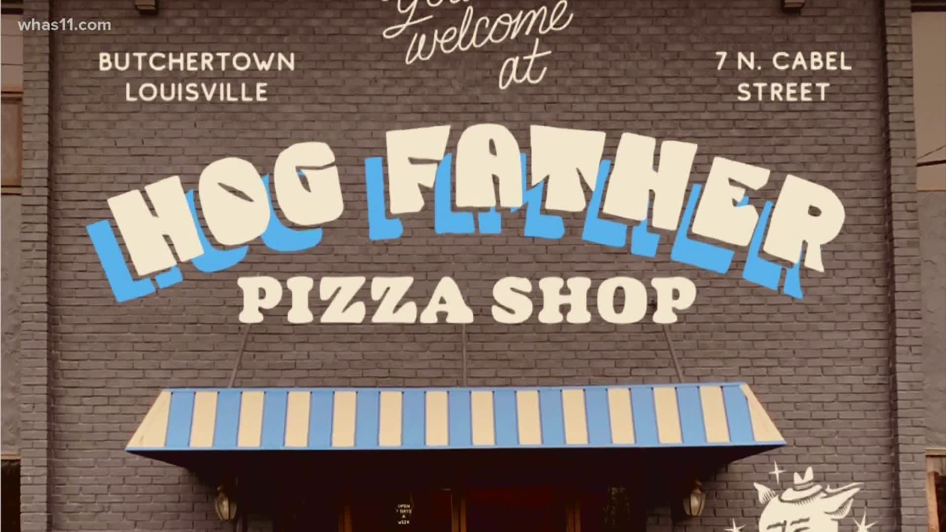 The Hog Father Pizza Shop opens Monday, Feb. 8.