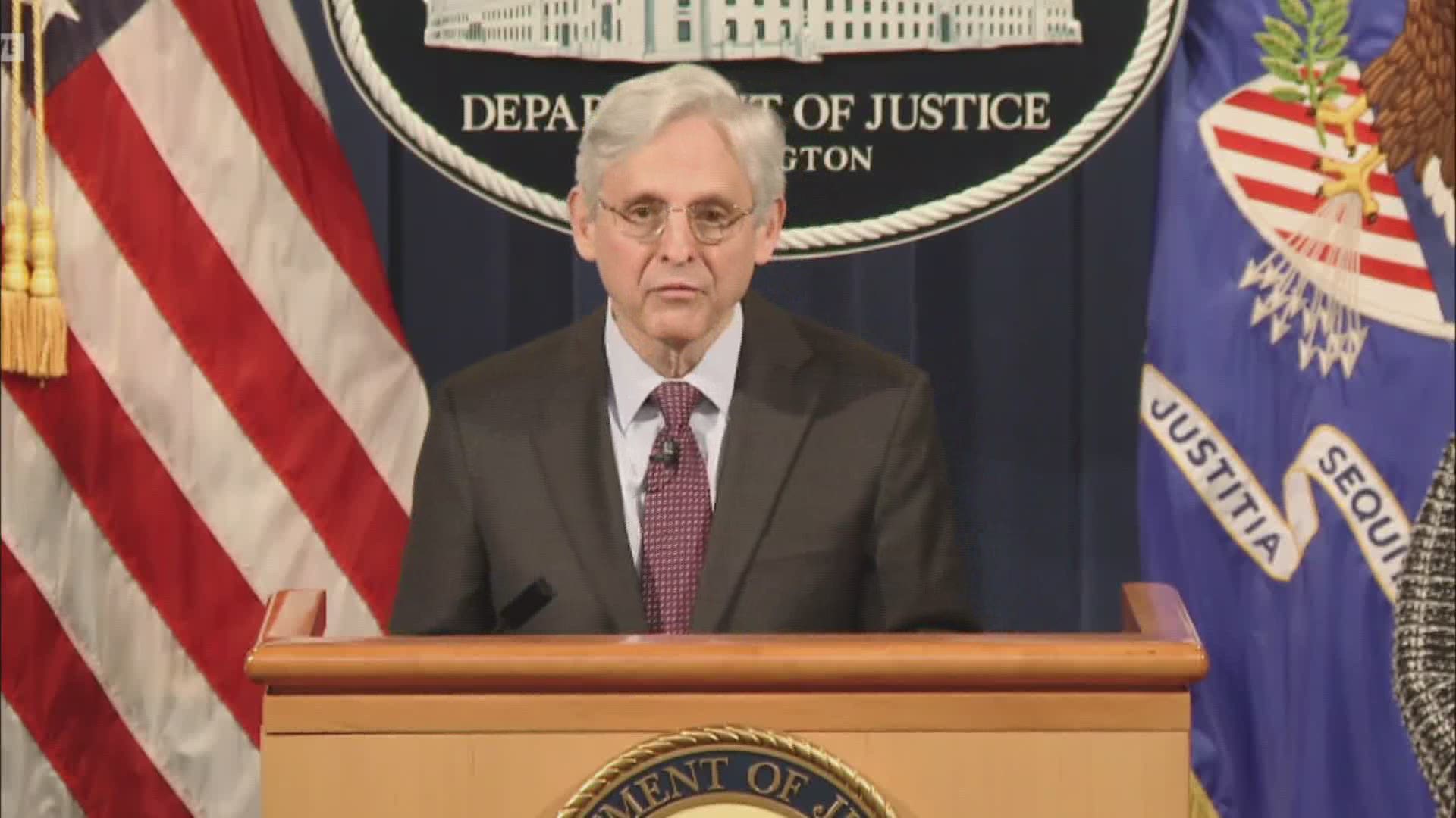 US Attorney General Merrick Garland said the DOJ will investigate whether there is a pattern or practice of unconstitutional or unlawful policing at LMPD.
