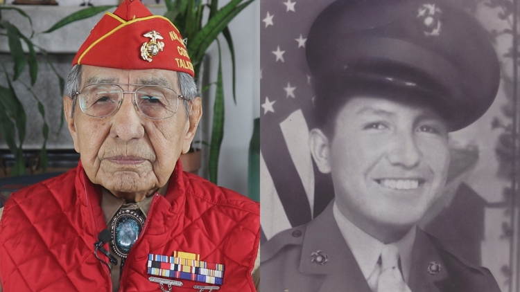 One of the last Navajo Code Talkers discusses his secret role during World War II