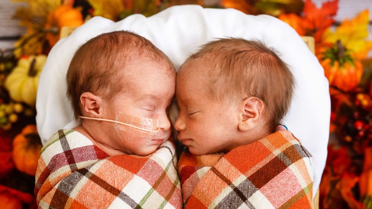 Adorable! NICU babies have Thanksgiving photo shoot