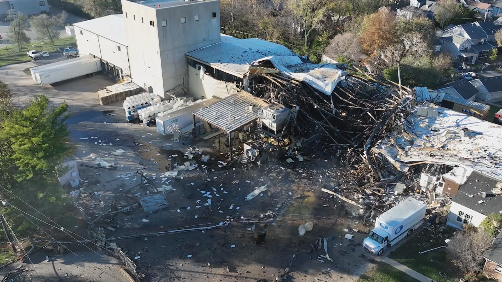 Two employees died and at least 11 people were hurt in the blast.