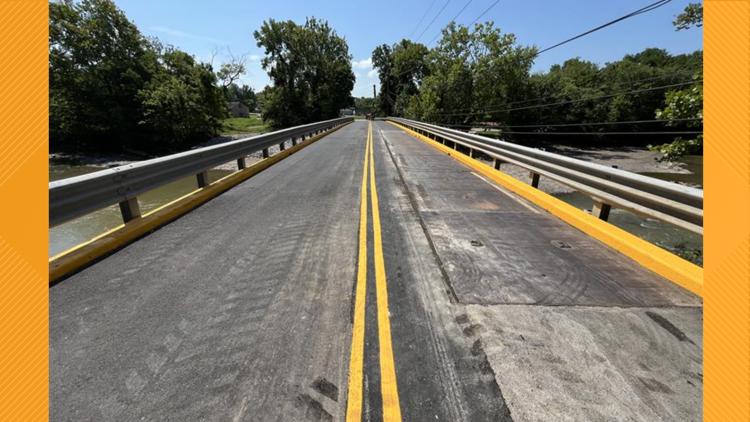 Southern Indiana’s Blackiston Mill Bridge reopens after 5-month closure
