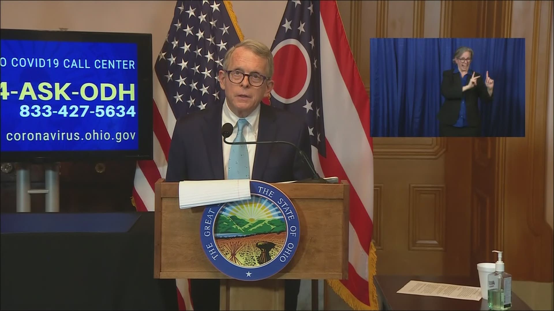 Ohio Governor Mike DeWine announced on Monday that he has extended the closure of K-12 schools to at least May 1.