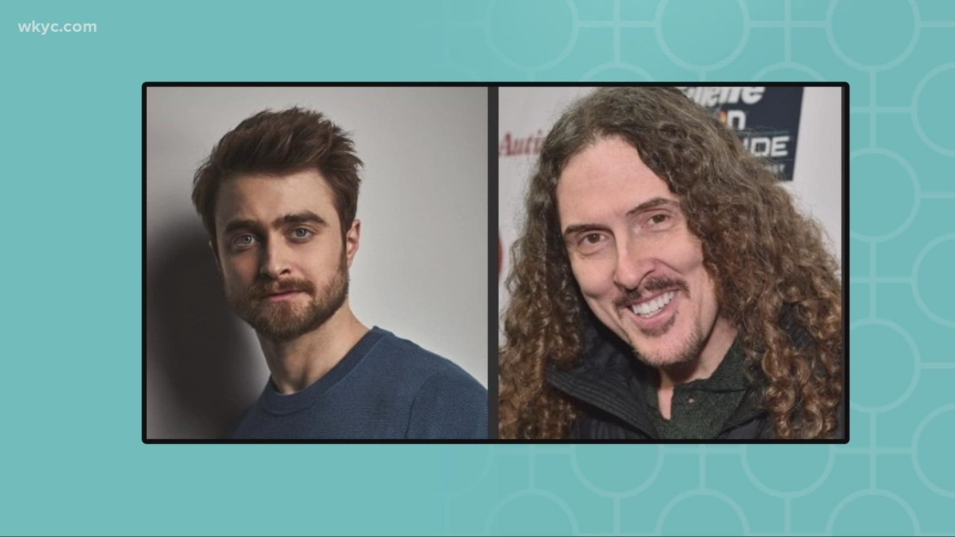 And from Harry Potter to Grammy award winning musician. Daniel Radcliffe is Weird Al Yankovic.