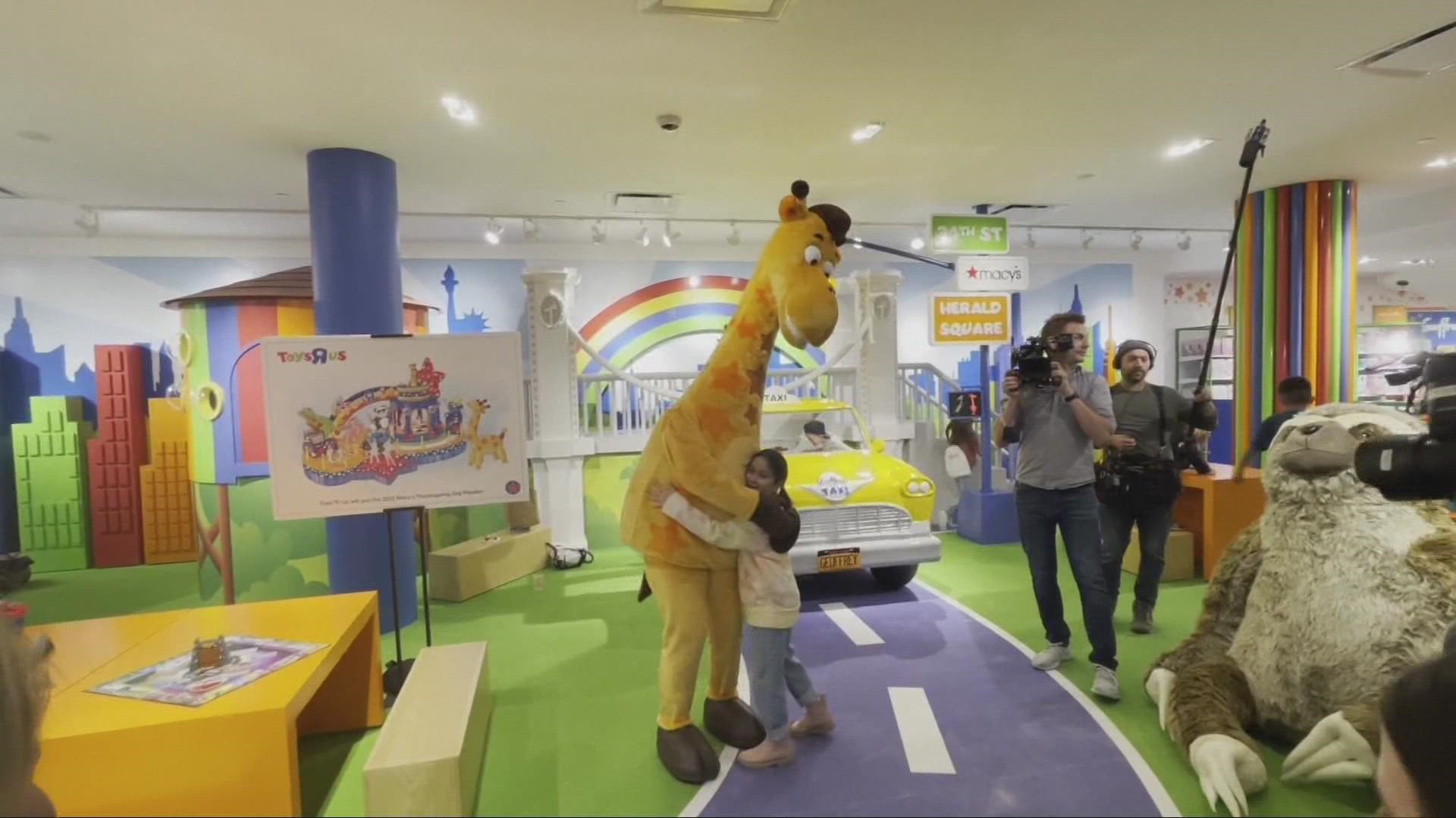The popular toy store will be reopening locations around the country in Macy's stores, including several in Northeast Ohio.