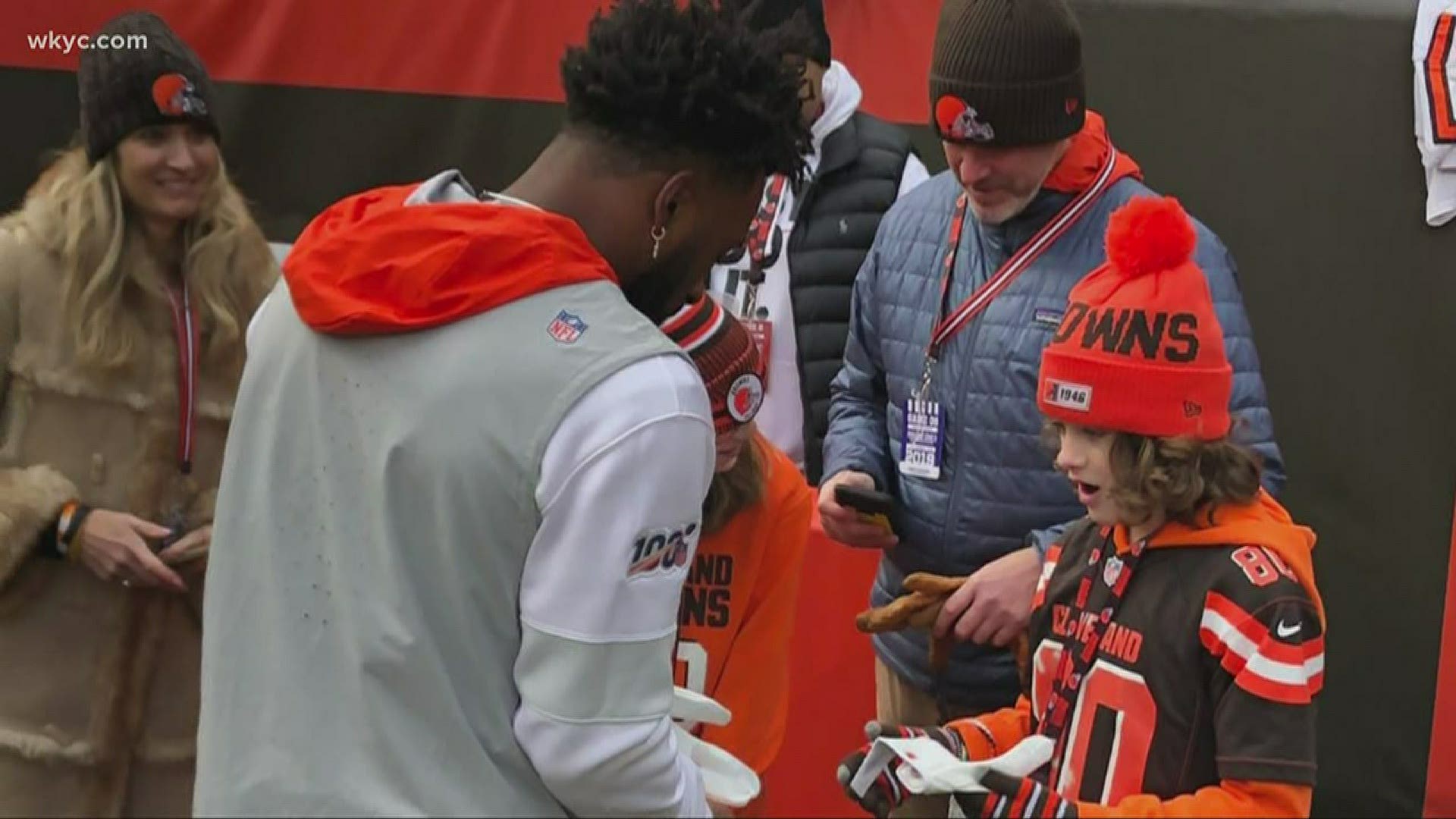 Headed into tonight’s NFL Draft, it’s good for the Browns to have a good luck charm. Fletcher Grayer will help NFL Commissioner Roger Goodell announce the pick.