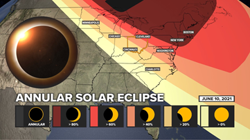Annular solar eclipse visible in Northeast Ohio today: Where to see it