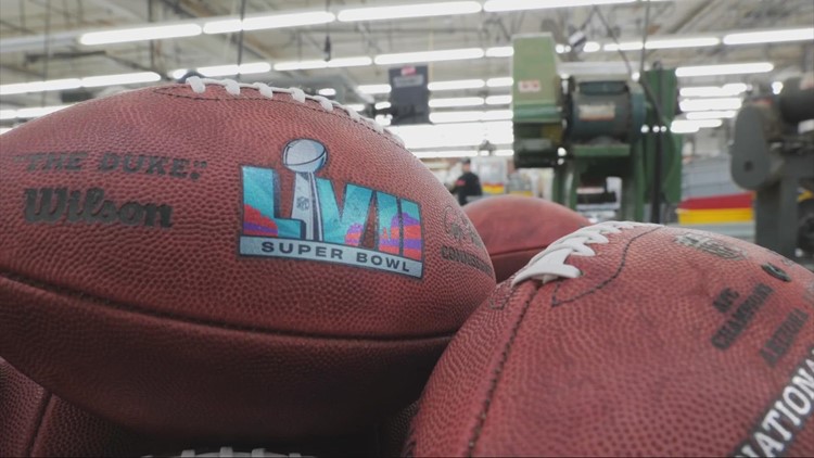 A look inside Wilson's Super Bowl football factory in Ada, Ohio