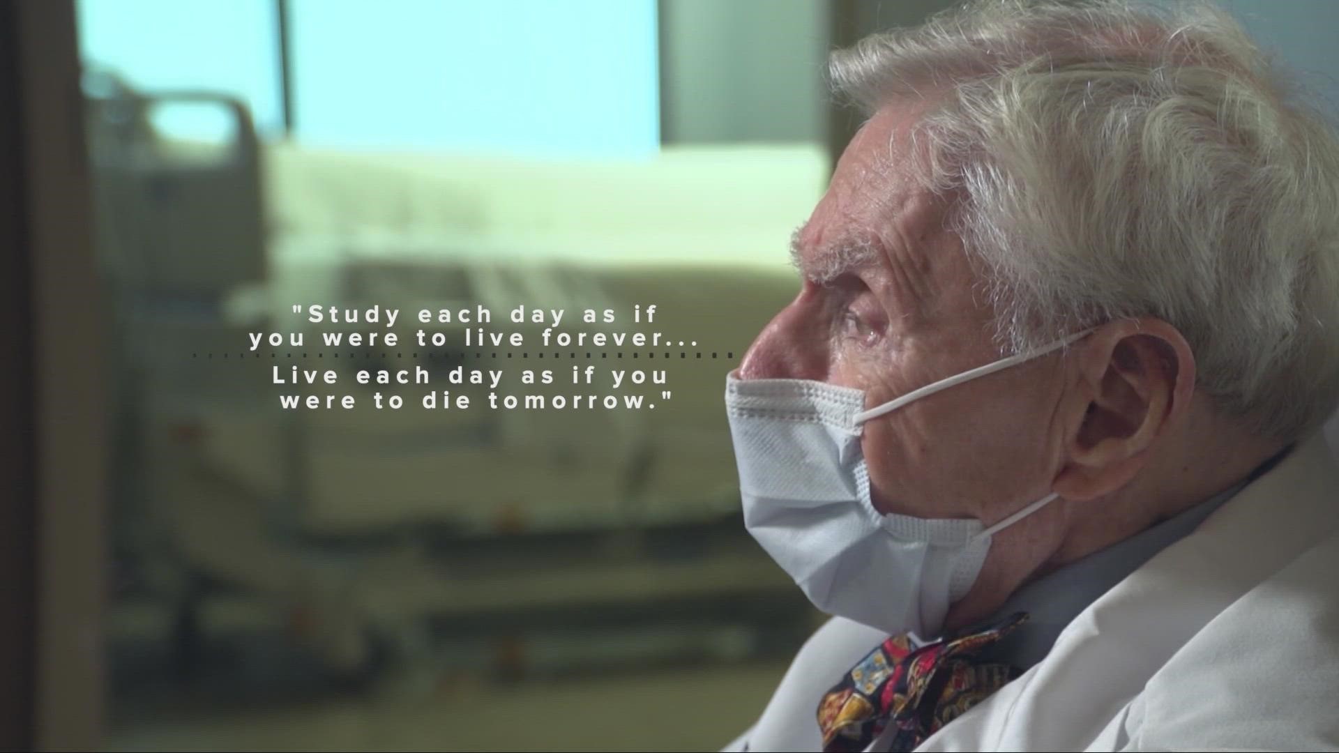 Dr. Howard Tucker holds the Guinness World Record for being the 'oldest practicing doctor,' and he hasn't slowed down yet.