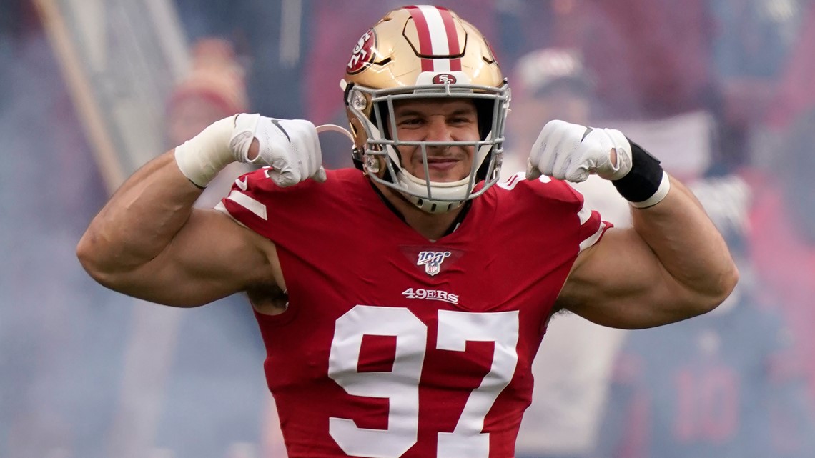 49ers’ Nick Bosa Named 2019 AP Defensive Rookie Of The Year ...