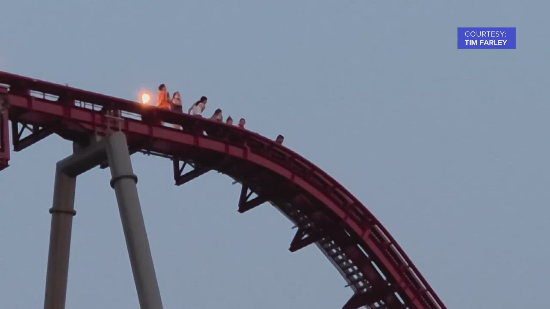 Cedar Point Rides Scary VIDEO: Riders helped off Cedar Point's Siren's Curse coaster due to ...