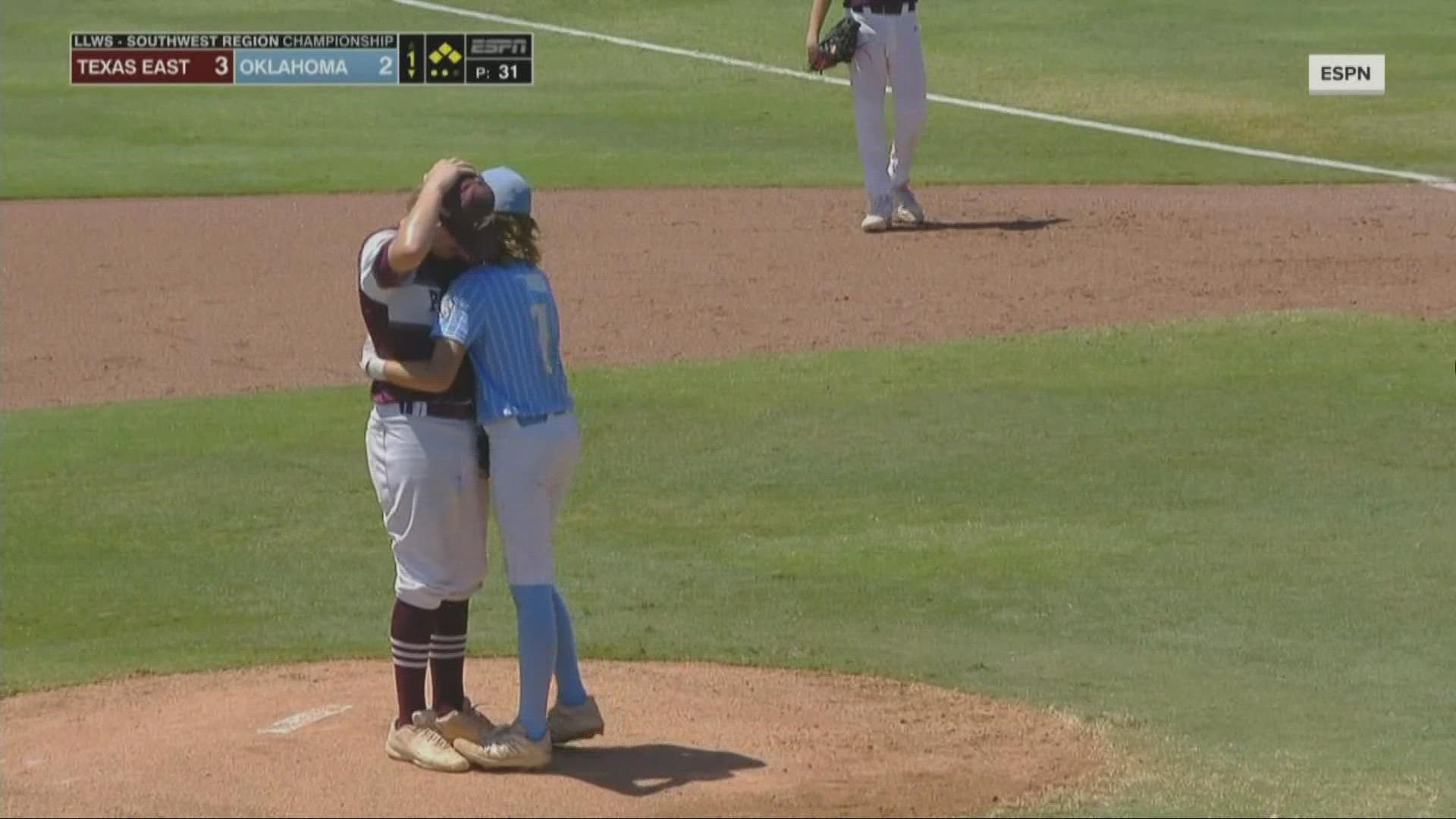 Today's Show Us Something Good comes from the Little League World Series qualifiers, where a batter from Oklahoma has gone viral for a display of sportsmanship.