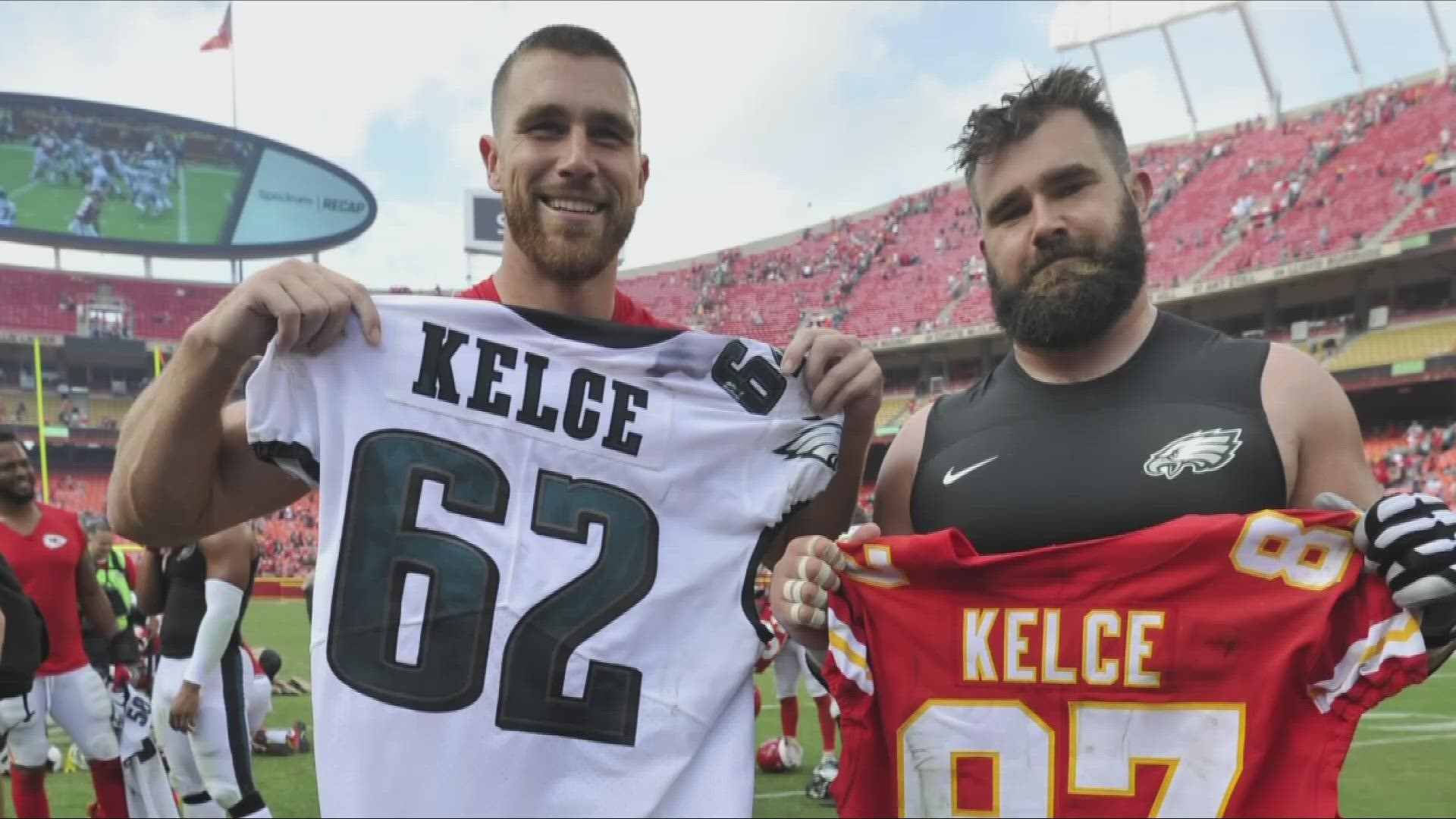 Cleveland Heights will show support for Jason and Travis Kelce as the Pro Bowl brothers face off against each other in Super Bowl LVII.