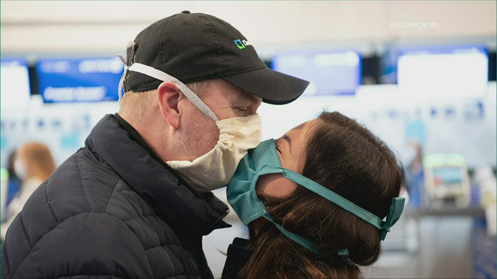 More than two dozen healthcare workers boarded a plane this morning to head to New York. They volunteered to help in some of the hardest-hit areas in the country.