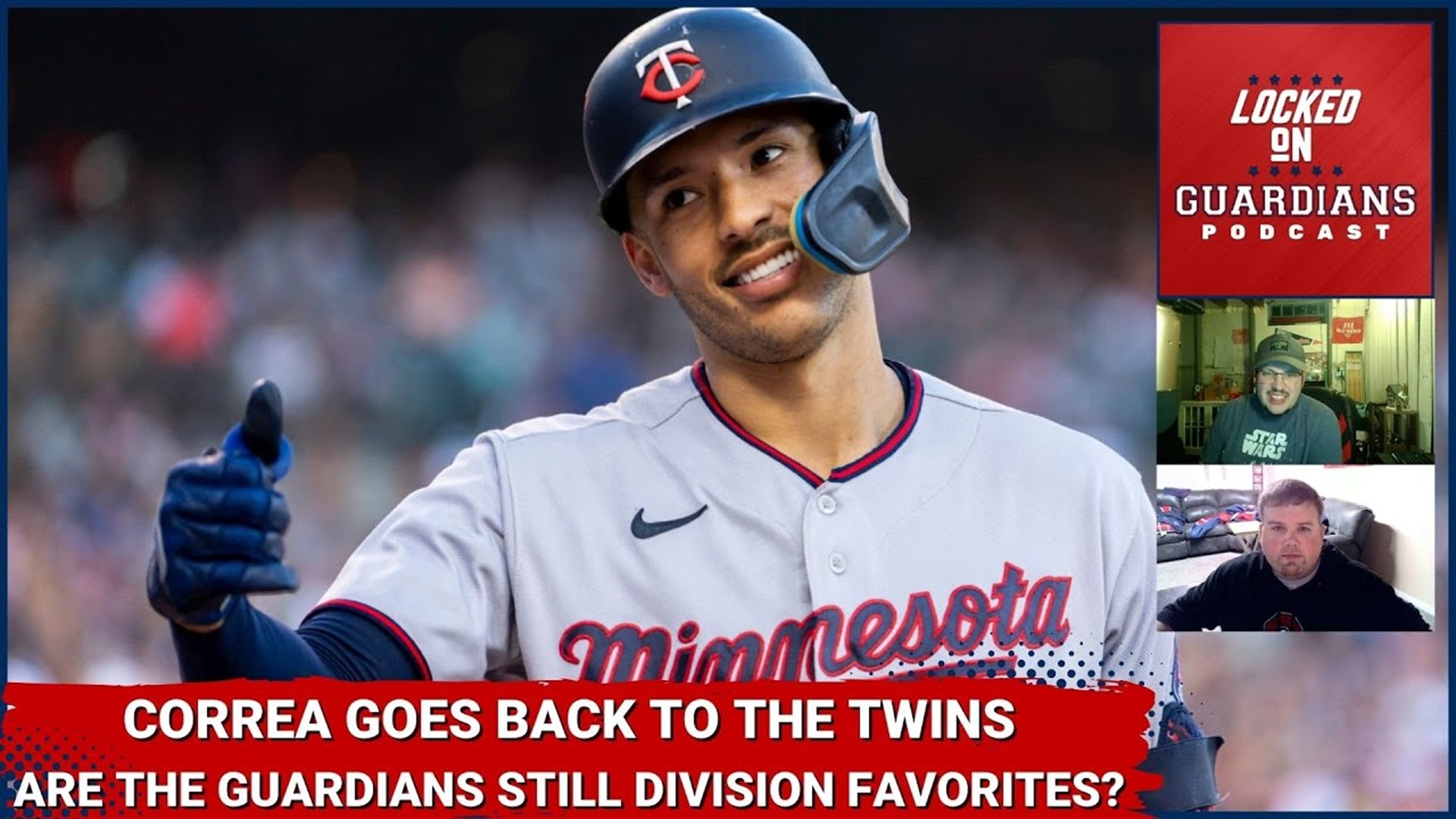 We get into the Carlos Correa situation and discuss what it means for the Guardians.
